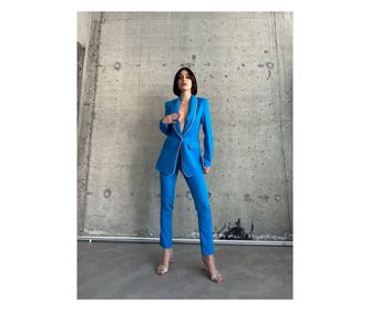 Compleu Donna, Albastru electric 40