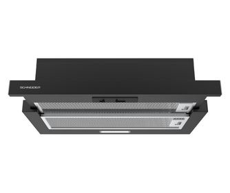 Телескопичен абсорбатор, Schneider, 294 m³/h, 60 cm, черен