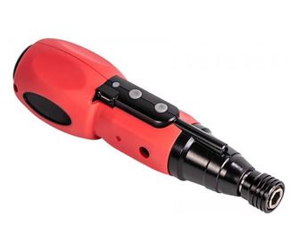 Електрическа отвертка, 3.6 V, Li-ion, 12 накрайника, битове, Strend Pro 