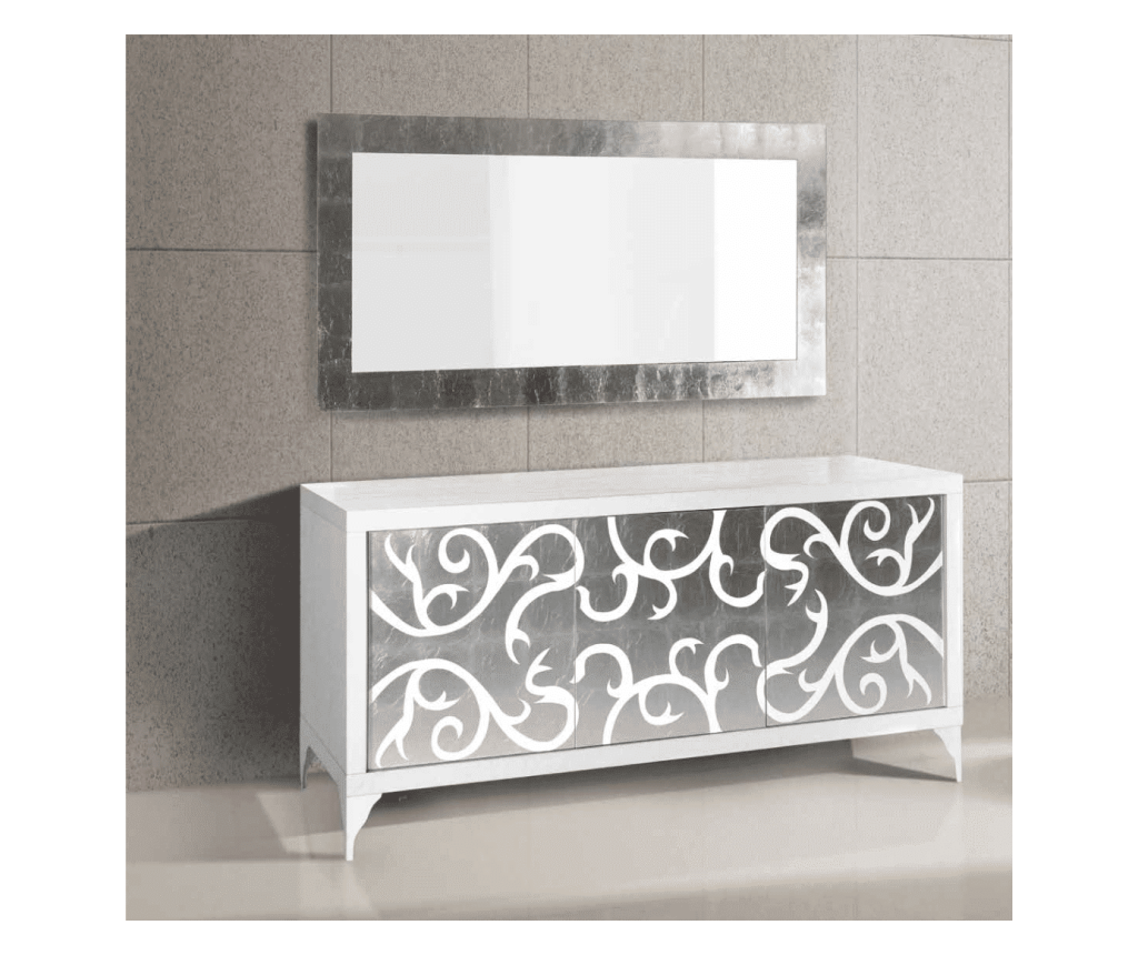 SILVER CHEST OF DRAWERS