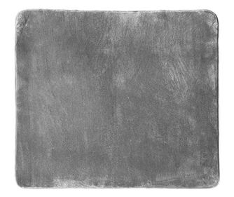 Covor gri, imitatie blana, moale, 120x140 cm