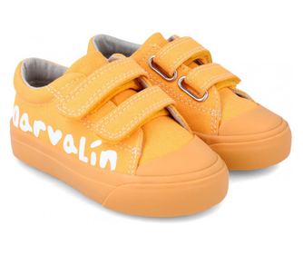 Vászon tornacipő gyerekeknek Garvalin, amarillo (Méret: 22)