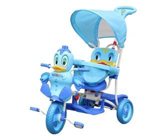 Детска триколка Duckling, синя