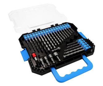 Burghie combinate si capete tubulare, set 49 buc, 1/4'', Richmann