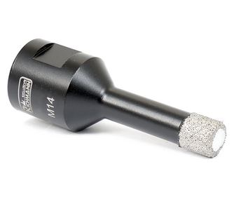 Carota diamantata, vacuum brazed, M14, 16 mm, Richmann Exclusive