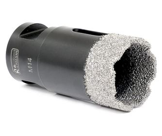 Carota diamantata, vacuum brazed, M14, 25 mm, Richmann Exclusive
