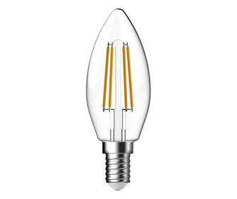 GP 078128 Filament Candle izzó 4W 470lm 2700K E14 - Meleg fehér