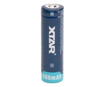 Litij-ionska baterija 14500 XTAR XT14500 3,7V elektronsko zaščitena pred prenapolnjenjem/praznjenjem/napolnjenjem