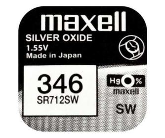 Baterija za uro Maxell SR712SW V346 1.55V srebrov oksid 1kos