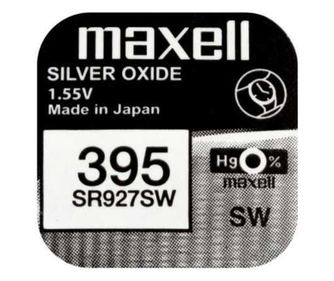 Baterija za uro Maxell SR927SW V395 SR57 1.55V srebrov oksid 1kos
