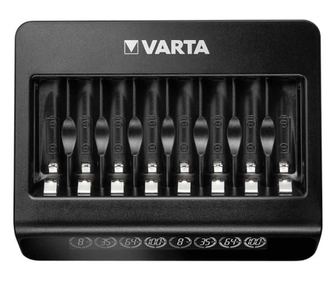 Φορτιστής μπαταριών VARTA 8x AA AAA 4h LCD MULTI PLUS NI-MH ανίχνευση ελαττωματικών μπαταριών 57681