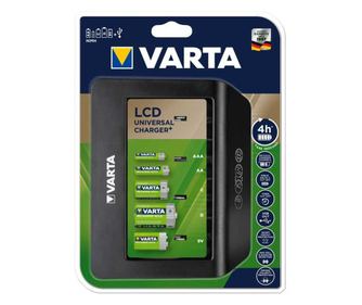 Φορτιστής καθολικός μπαταριών AA AAA C D 9V USB 57688 101 401 Varta