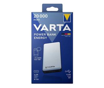 Τράπεζα Ενέργειας VARTA 57978 Fast Energy 20000mAh 2x USB QC3.0 1x USB TYPE-C PD