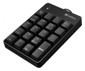 Tipkovnica Sandberg 630-07 USB 2.0 črna