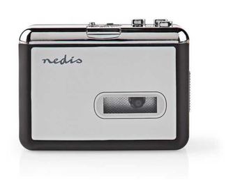 Μετατροπέας κασέτας σε MP3 φορητός Nedis με καλώδιο USB και λογισμικό ACGRU100GY