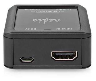 Digitalni avdio pretvornik 1x HDMI - 1x Coax mama + 1x Toslink črna Nedis ACON3425AT
