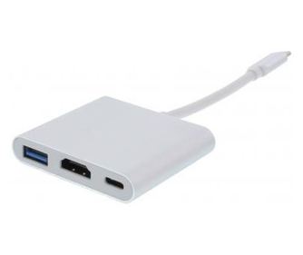 Προσαρμογέας USB Type C 3.1 - HDMI +USB 3.0 +USB Type C +PD Well