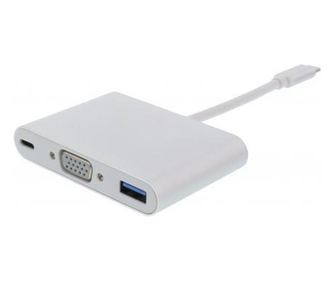 Προσαρμογέας USB Type C 3.1 - VGA USB3.0 USB-C PD Well