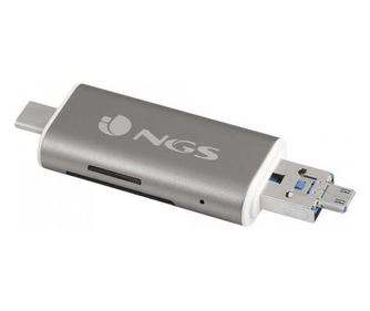Čitalnik kartic 5v1 Type C micro USB 2.0 NGS