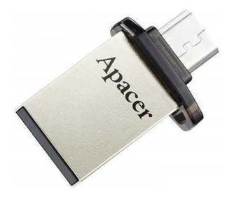 Μνήμη flash OTG /USB 2.0 16GB Apacer μαύρο