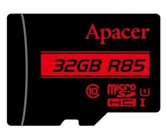 Κάρτα microSDHC UHS-I Apacer 32GB/85 κατηγορία 10 AP32GMCSH10U5-RA