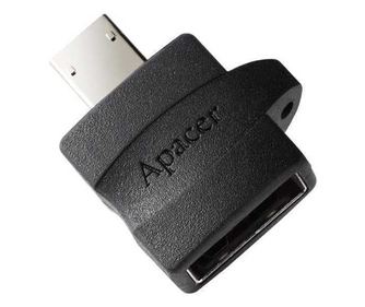 Προσαρμογέας USB 2.0 micro USB OTG Apacer μαύρο