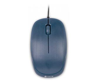 Miška USB 1000dpi modra FLAME BLUE Ngs