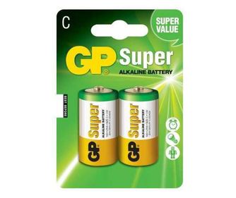 Super alkalne baterije GP R14 C 2kos blister