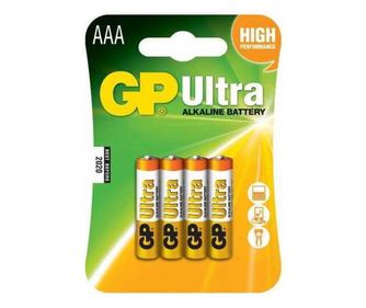 Alkalne baterije R3 AAA 4kos/blister Ultra GP