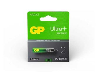 Set alkalnih baterij UltraPlus GP R3 AAA 2 kosa GP24AUPETA21-2GSB2