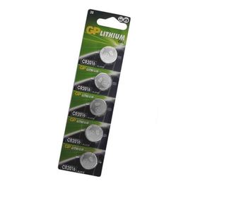 Litijeva gumbna baterija GP CR2016 3V 20x1,6mm 1kos