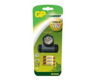 Svetilka DISCOVERY 3x R3 ULTRAALKALNE GP
