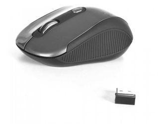 Brezžična optična miška USB 800/1600dpi črna NGS