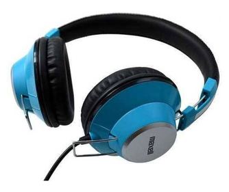DJ Retro Maxell stereo slušalke modre 3,5 mm 1,3 m