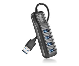 Hub USB 3.0 NGS Port 3.0 4 vhodi črna