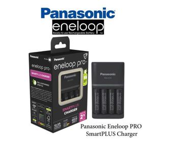 Polnilec Eneloop pro Panasonic SMARTPLUS & Quick NiMH + vključuje 4x AA R6 PRO 2500mAh K-KJ55HCD40E