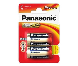 Panasonic alkalne baterije C (LR14) Pro Power 2kos LR14PPG/2BP