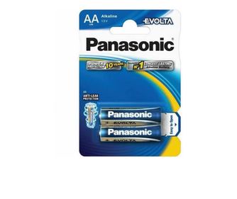 Panasonic alkalne baterije AA (LR6) Evolta 2kos B2 LR6EGE/2BP