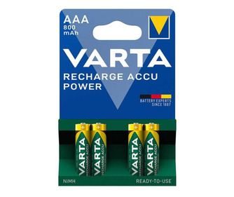 Σετ μπαταριών AAA 800mAh Varta 4τεμ MICRO 56703