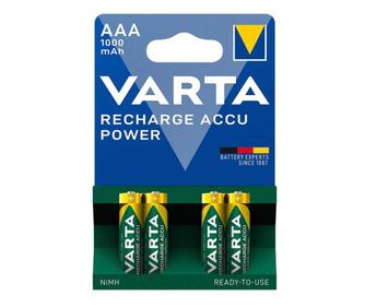Σετ μπαταριών AAA 1000mAh Varta 4τεμ