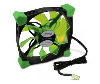 Ανεμιστήρας Inter-Tech CobaNitrox Xtended N-120-GR 120mm 1200RPM LED πράσινο