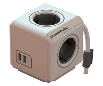 Πολύπριζο 4 θέσεων CUB +2x USB καλώδιο 1.5m Allocacoc