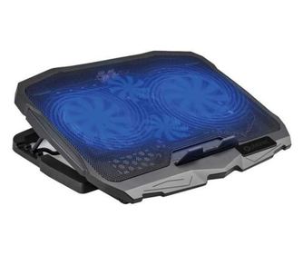 Ψύκτρα φορητού υπολογιστή 4 ανεμιστήρες 2x USB PLATINET