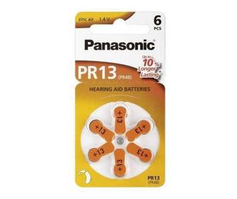 Baterije za slušne aparate V13 Panasonic 6 kos