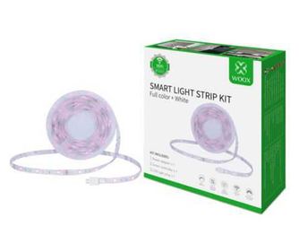 Set LED trak Smart WiFi Woox R5093 5m RGB barva + Topla bela 24W (150kos x 0.16W)