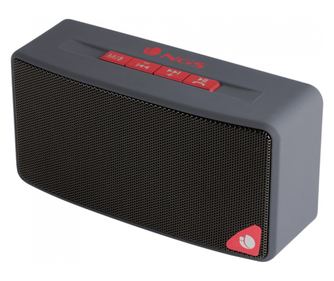 Prenosni zvočnik z bluetoothom siv 3W NGS ROLLER JOY GREY