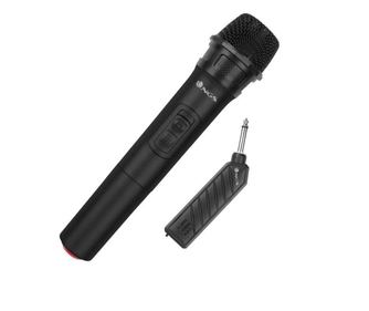 Brezžični enosmerni VHF mikrofon Jack 6,3 mm črn SINGERAIR NGS