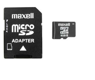 Kartica microSDHC 8GB razred10 Maxell z adapterjem SD X-SERIES MICRO SDHC 8GB + AD CLASS10