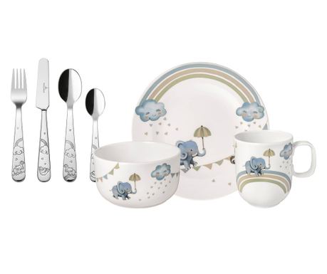 Set 7 piese pentru copii Walk like an Elephant , Villeroy&Boch-440593