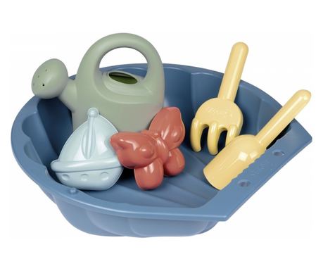 Smoby Life: Mini set za pješčanik u obliku školjke - Plavi